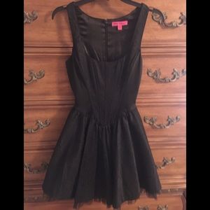 Betsy Johnson little black dress